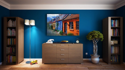 interior painted living room